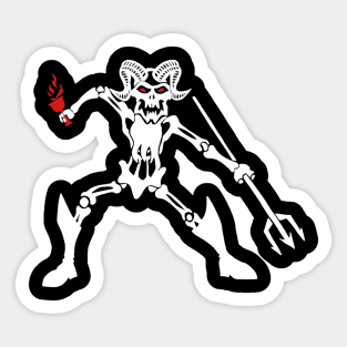 Black Beard Sticker